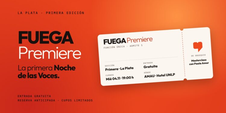 “La Noche de las Voces”: La Plata estrena un evento de oratoria y música en vivo en AMAU